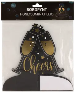 Honeycomb bordpynt - cheers