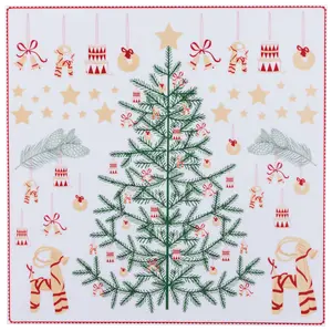 Julklistermärken 1 ark