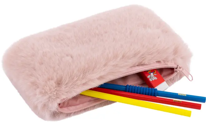 Sense Pennfodral Plysch - Rosa