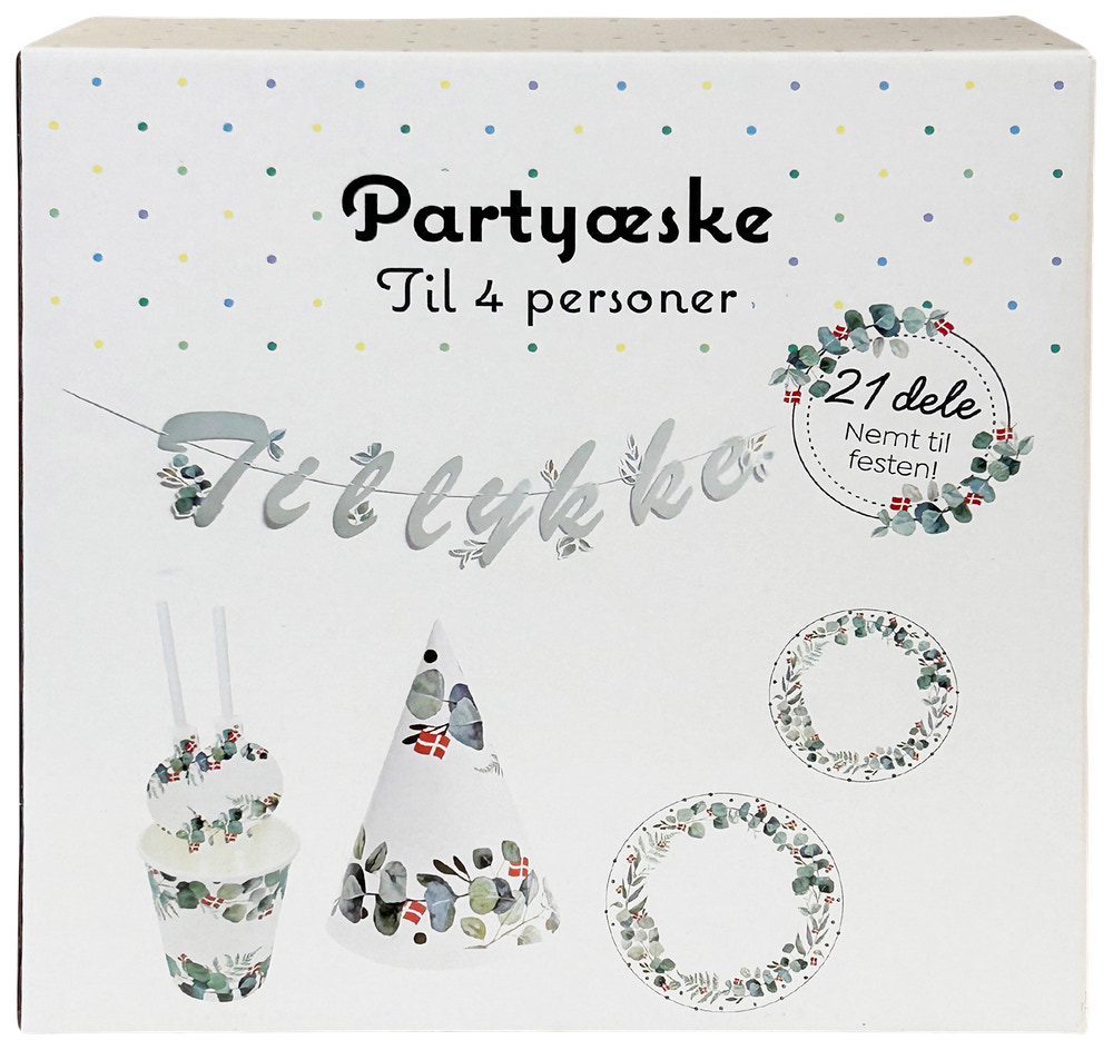 Partybox för 4 personer - Eucalyptus