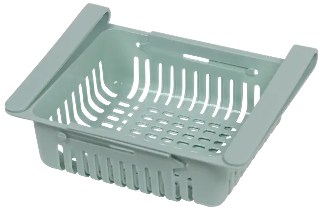 Opbevaringskasse til køleskab - justerbar