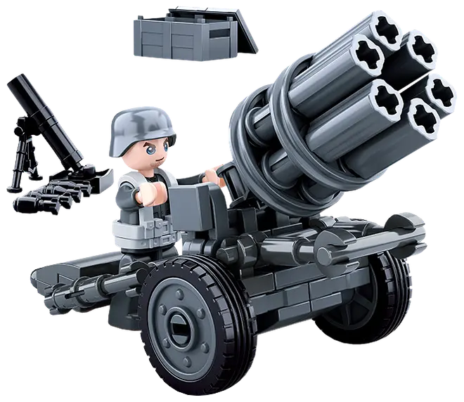 Sluban Army M38-B0680 - assorterede køretøjer