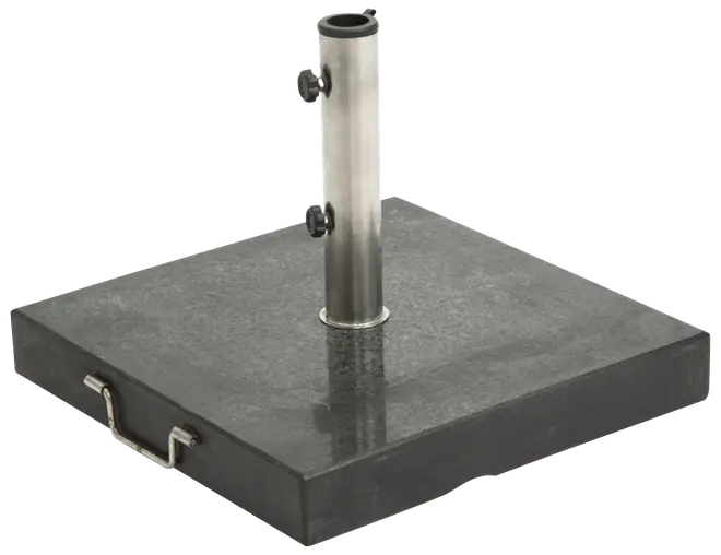 Parasolfod Sort granit