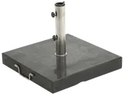 Parasolfod Sort granit