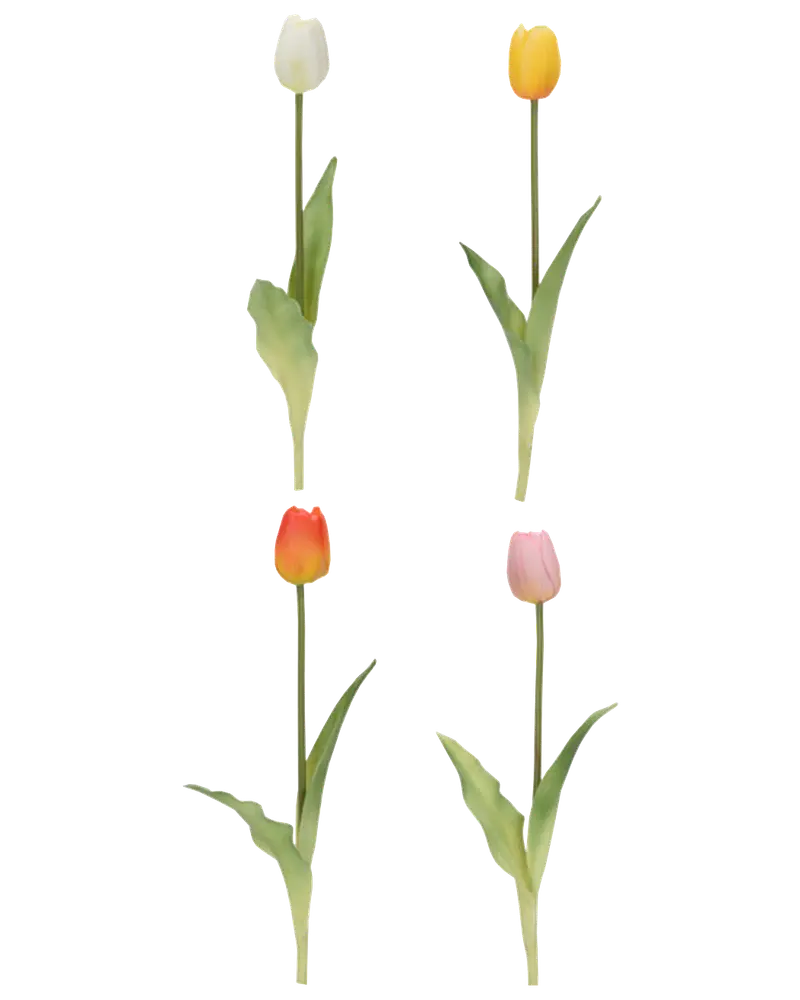 Tulipan 45cm - assorterede farve