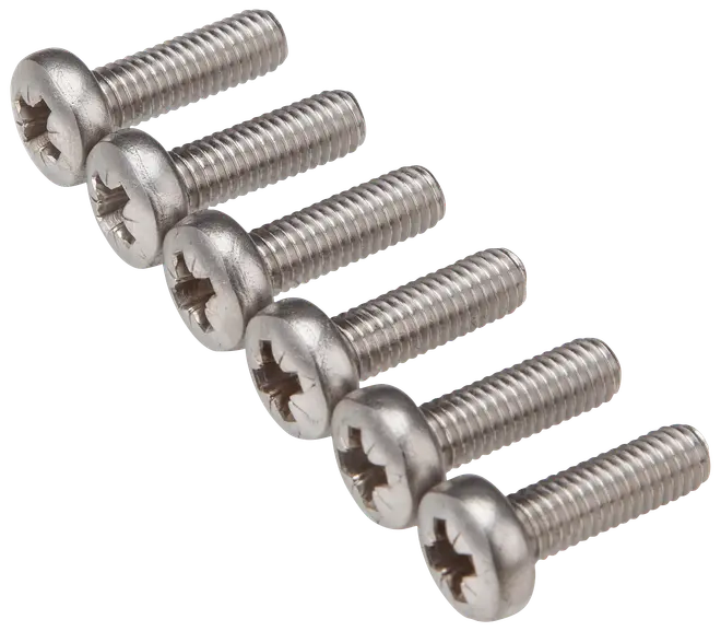 MASKINSKRUV A4 PH M6X20 6 ST