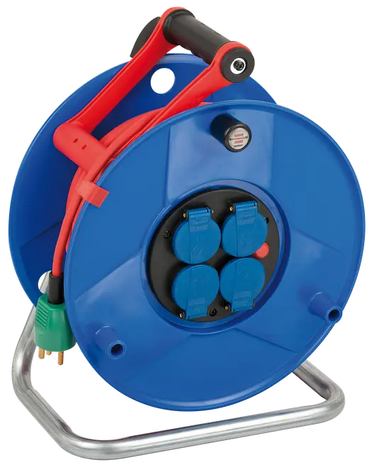 Kabeltromle med jord 25m