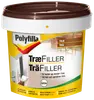 Polyfilla Træ Filler i tube med påføringsspids, velegnet til udfyldning af små huller og revner i træ. Fleksibel, fin finish, til indendørs og udendørs brug.