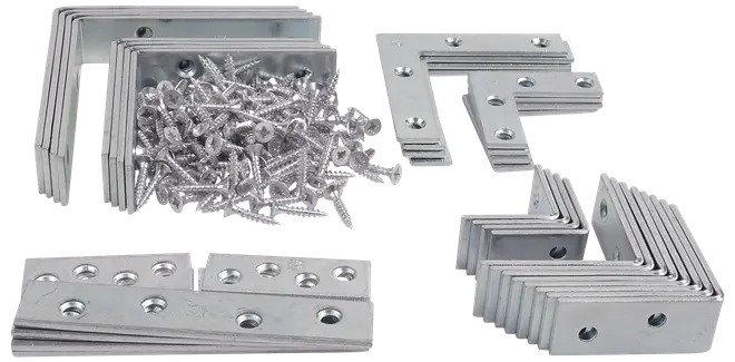 VINKEL/BESLAGSET 180 DELAR