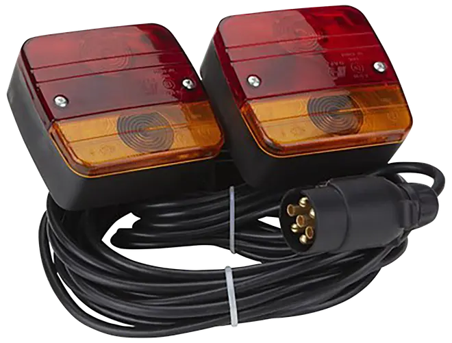 BRANFORD Trailerlygtesæt med kabel og stik