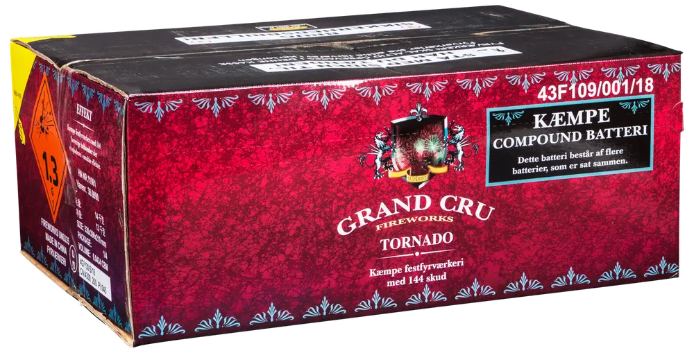 Crand Cru Tornado batteri 144 skud