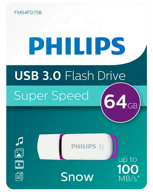 PHILIPS USB3.0 64GB USB-MINNE