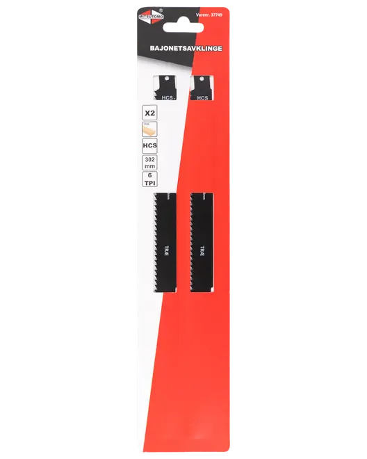 Tigersågblad trä 300 mm 2-pack