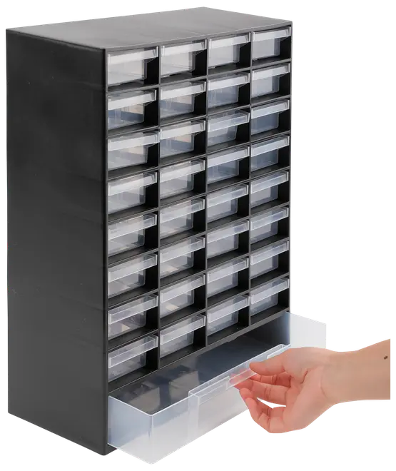 Organizer 33 lådor med rumsavdelare