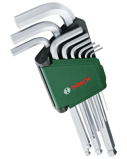 Stiftnøglesæt 9 stk.