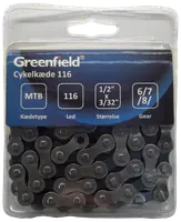 Greenfield cykelkedja – 116 länkar