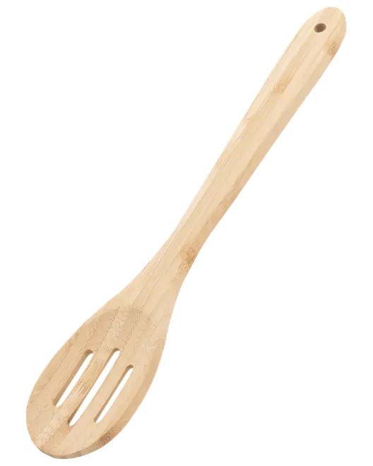 SJÖBO Grydeske med huller bambus 32 cm