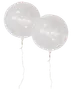 LED-ballon klar Ø50 cm 2-pak