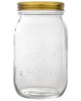 Sylteglas med skruelåg 1 L