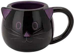 Halloween mugg katt 390 ml