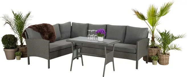 LIMASSOL Havemøbelsæt - Grå