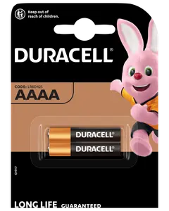 DURACELL Batteri AAAA 2-pak