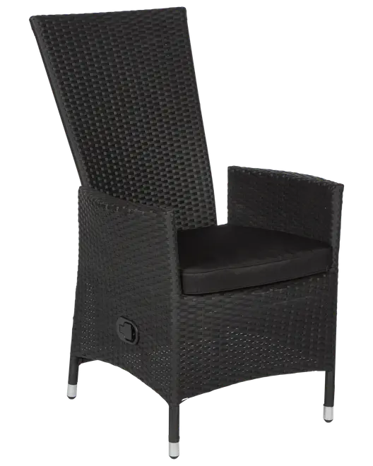 Malaga justerbar stol - Svart