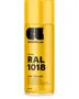 Gul spraymaling, 400 ml, mærket Cosmos Lac Gloss RAL 1018 Zinc Yellow. Ultra-høj glans, hurtigtørrende akrylformel og anti-dryp dyse for jævn påføring.