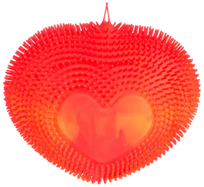 Pufferhjerte fidget legetøj - Assorterede farver