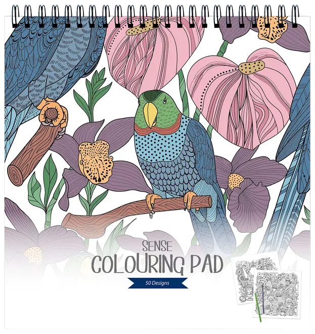 Sense Mindfulness Malebog 50 sider