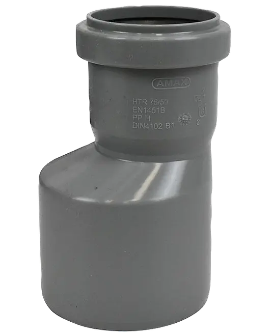 PP reduktionsrør 50 x 32 mm