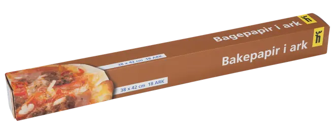 Bakpapper i ark 18 st
