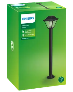 PHILIPS myGarden Havelampe E27 Alpenglow - sort