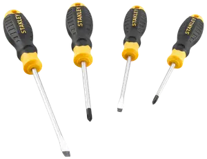 Stanley skruvmejslar 4-pack