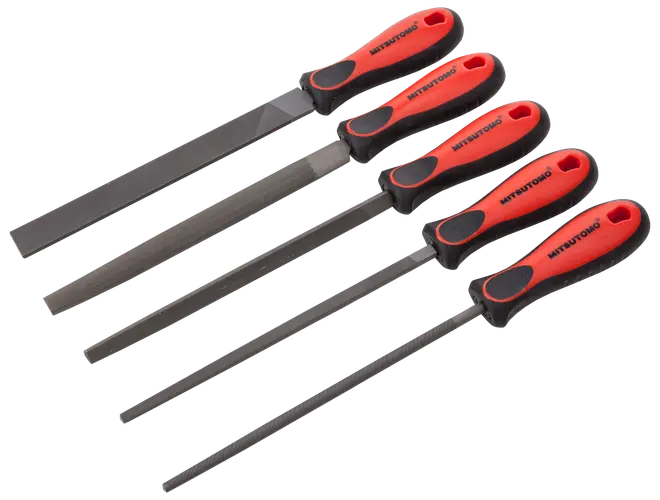 Mitsutomo Filesæt 200 mm 5 dele