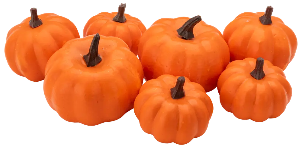 Dekorativ pumpor av skum 7-pack