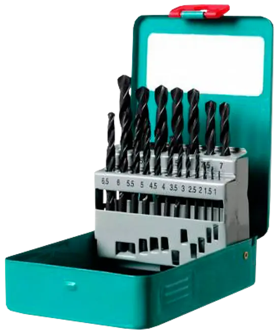 HSS PRO metallborrsats 19 delar