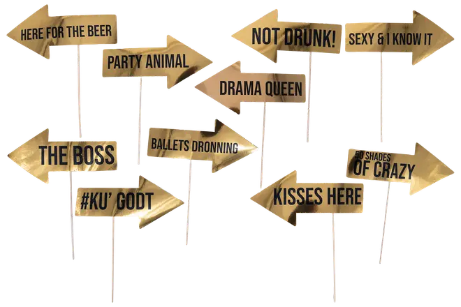 Sticks guldpile 10-pak