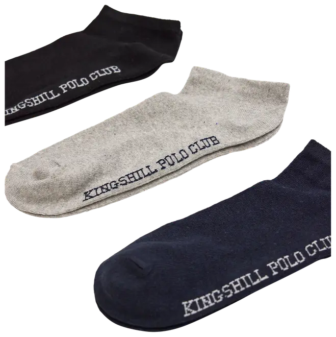 Kingshill Ankelstrumpor 3-pack