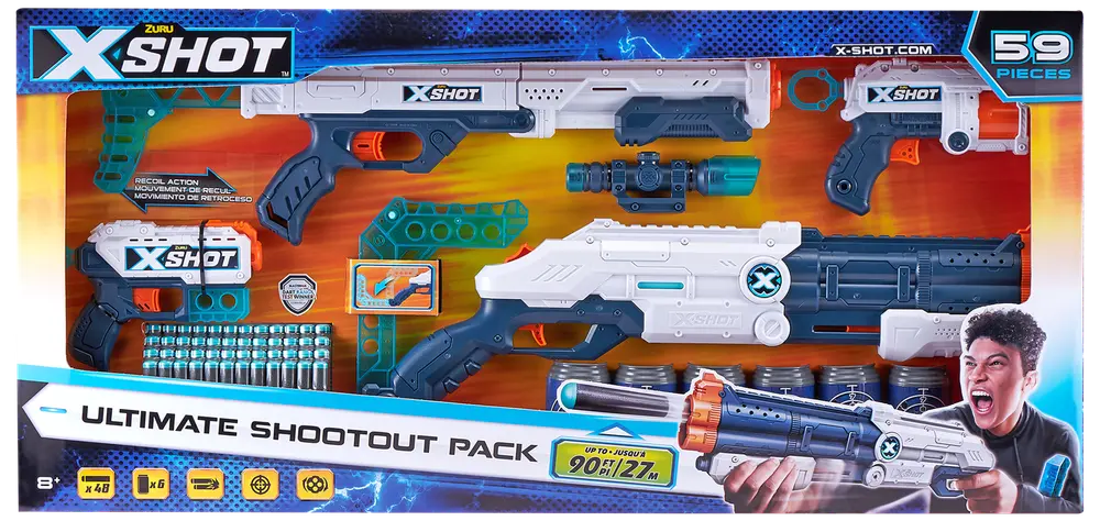 X-shot ultimate shootout pack