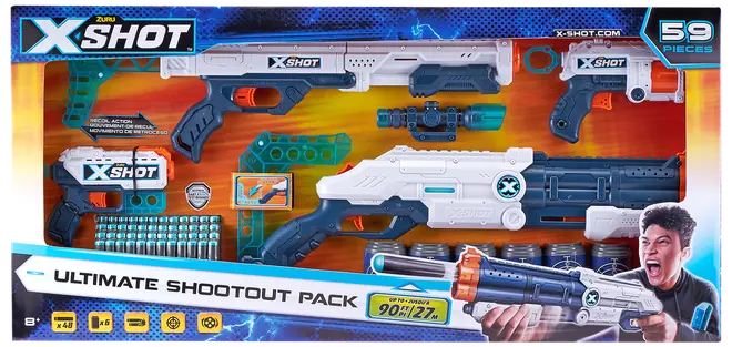 X-Shot Ultimate Shootout - assorterede designs