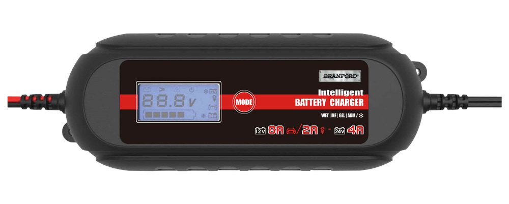 BRANFORD Batterilader 8A 12V/24V