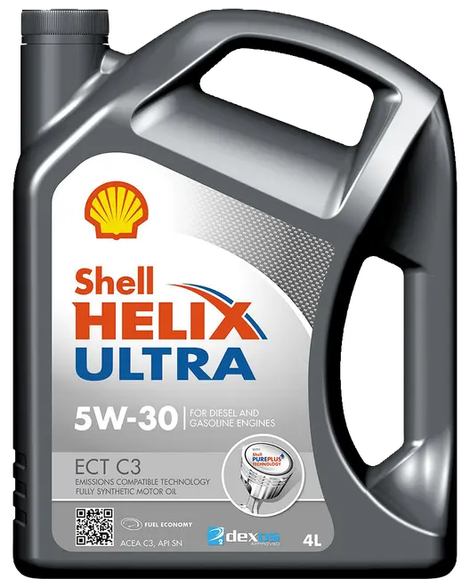 Shell Helix Ultra ECT 5W-30 motorolie 4 L