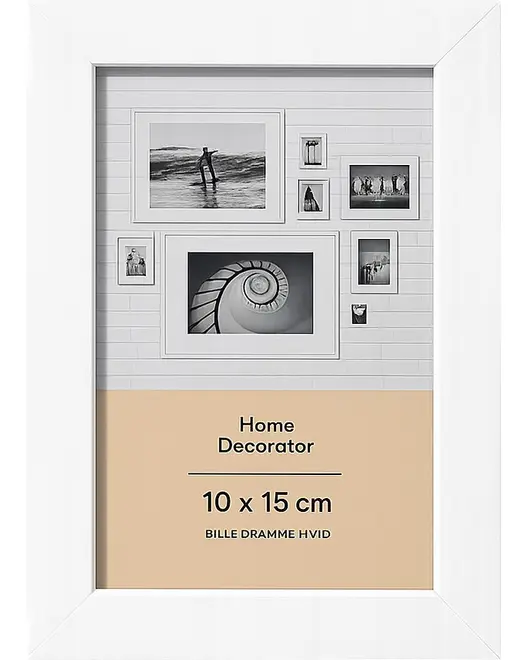 SJÖBO Home Billedramme 10 x 15 cm - hvid