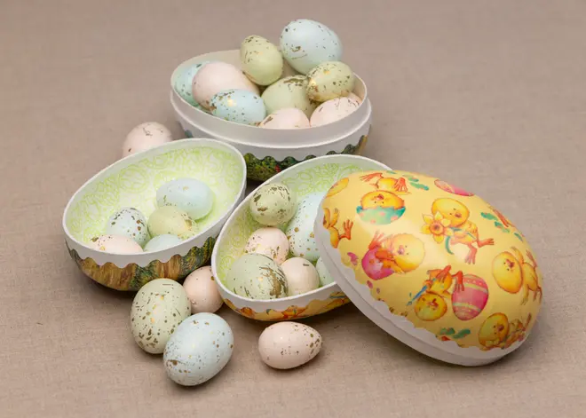 Påskägg 15 cm 3-pack