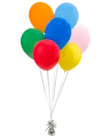 Ballonbuket multifarver