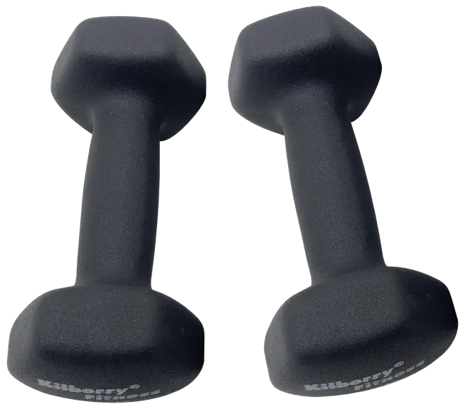 Kilberry Fitness Håndvægt 2 kg 2-pak