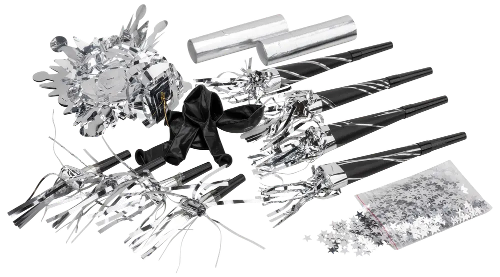 Nytårspose klassisk 16 dele assorteret