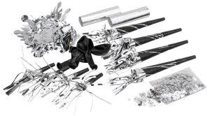 Nytårspose klassisk 16 dele assorteret