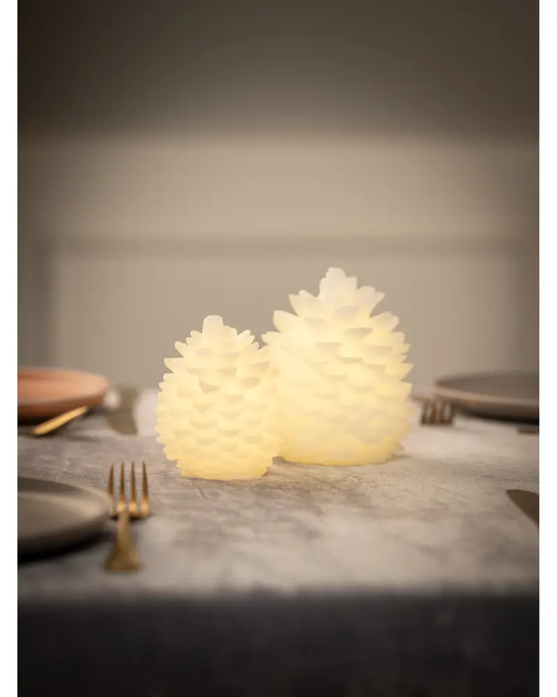 LED kotte 9,5 cm - vit 